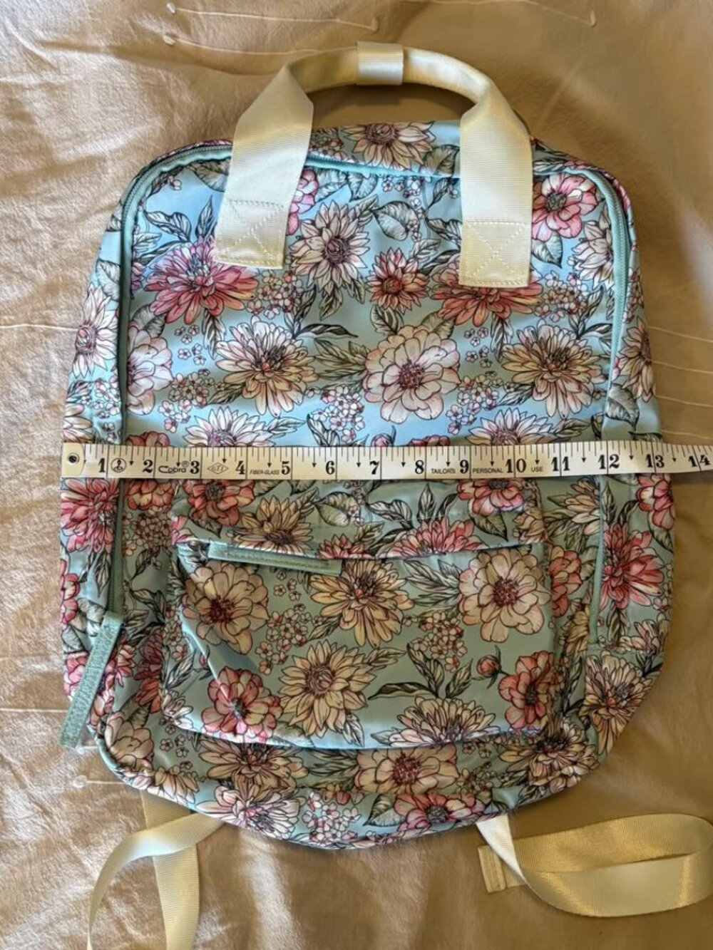 Floral Print Children's Backpack - Picture 6 of 7